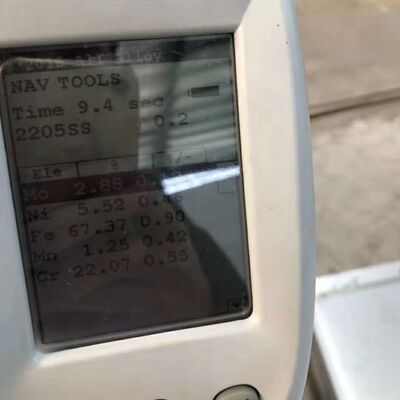 Płyta ze stali nierdzewnej F51 Duplex 2205 S32205, materiał ze stopu Duplex z kartą danych technicznych