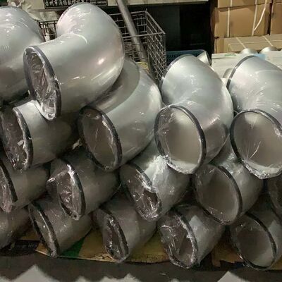 Kolano 45º o długim promieniu w Avesta 254SMO 10 "Sch-40 BW S31254 Eblow ze stali nierdzewnej