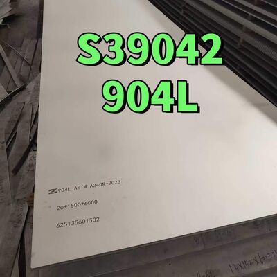 ASTM A240 904L DIN1.4539 X1NiCrMoCuN25-20-5 Grubość blachy ze stali nierdzewnej w 1,0-60 mm