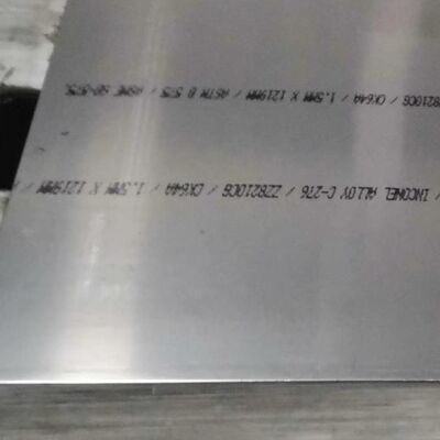 ASME SB-575 UNS N10276 Stop Hastelloy C-276 Płytka 3*1220*2440MM