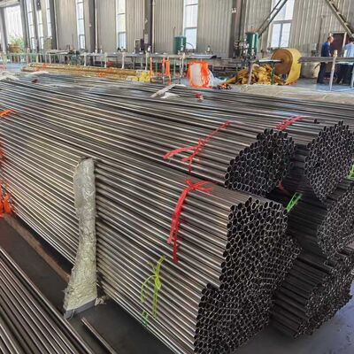 ASTM A269 TP304 AISI304 Rura spawana ze stali nierdzewnej stosowana do poręczy poręczy schodów Jasna powierzchnia