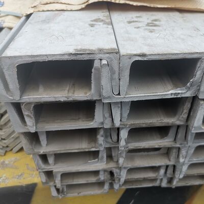 Warto walcowane ASTM A276 TP316L Stalowe pręty kanałowe ze stali nierdzewnej U Channel 100*53*6mm
