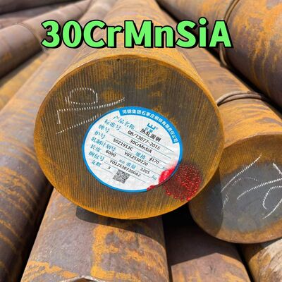 Pręt okrągły ze stali stopowej 30CrMnSiA GB/T 3077 walcowany na gorąco, kuty 20-300 mm do wałów o wysokiej wytrzymałości