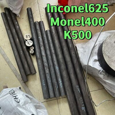 Monel K500 UNS N05500 okrągły pręt niklowy stojak miedziany 6 mm - 250 mm jasny obrócony