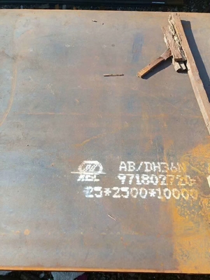 Płyty stalowe statkowe Długość 8000 mm Szerokość 2000 mm Grubość 14 mm DH36
