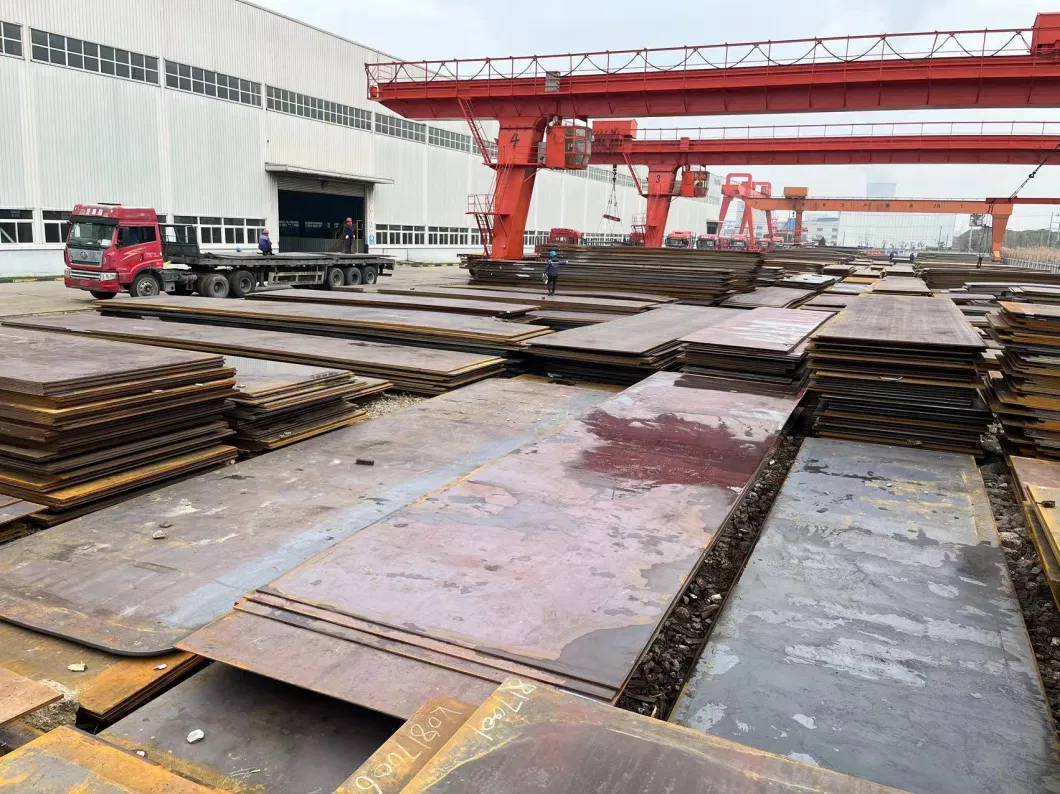 Materiał płyty stalowej wysokiej wytrzymałości Eq70 ABS 12600 X 3000 X 70mm Z 3,2 Cert 5